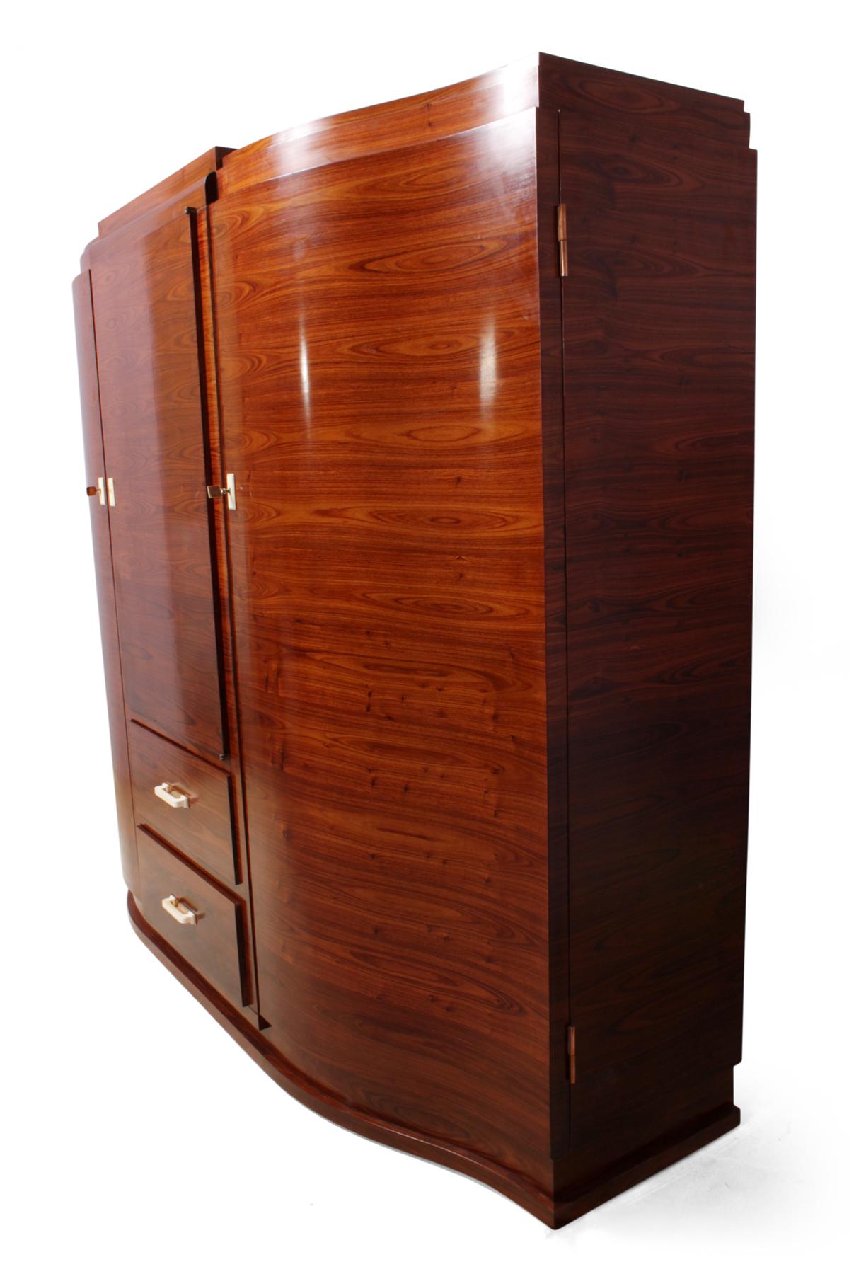 Art Deco Cabinet in Rosewood by Jules Leleu 4