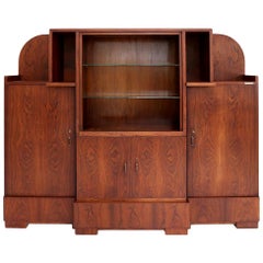 Art Deco Cabinet Marked by Henri van de Velde
