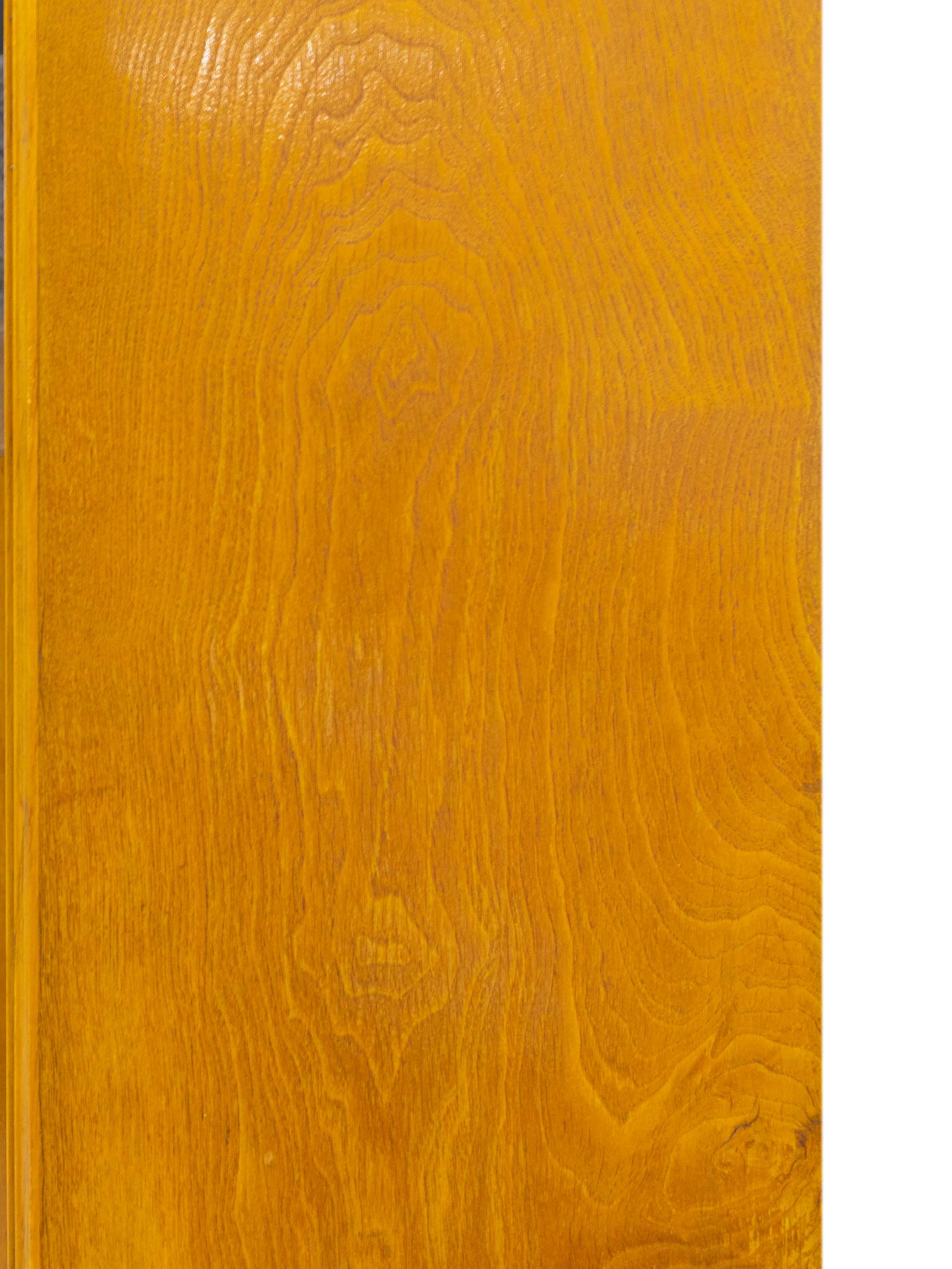 Métal Vitrine de meuble Art Déco en bois de broussin, années 1940  en vente