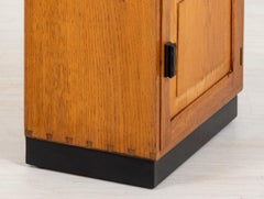 Art Deco Cabinet, Vintage 1930 Oak Oak Side Table Chest