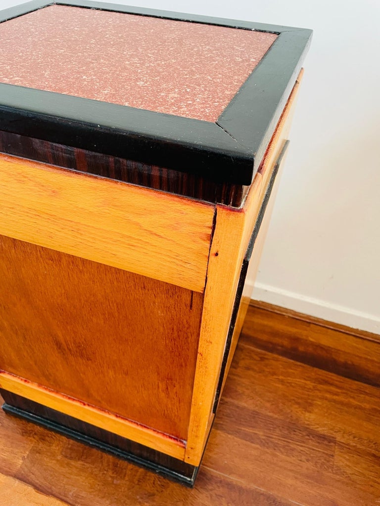 Art Deco Vintage 1930's Art Deco Wooden Eclectic Style For Sale at 1stDibs