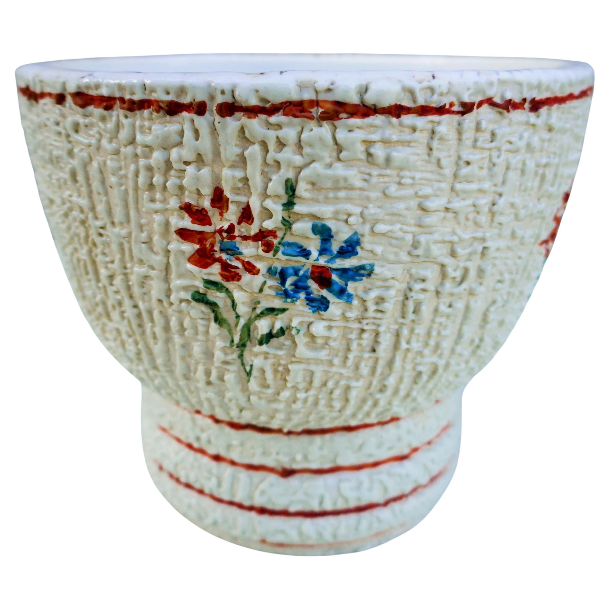 Italian Art Deco cachepot attributed to the F.A.C.I. Carlo Guerrieri factory in vendita