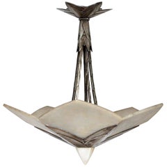Art Deco "Cactus" Chandelier by Albert Cheuret