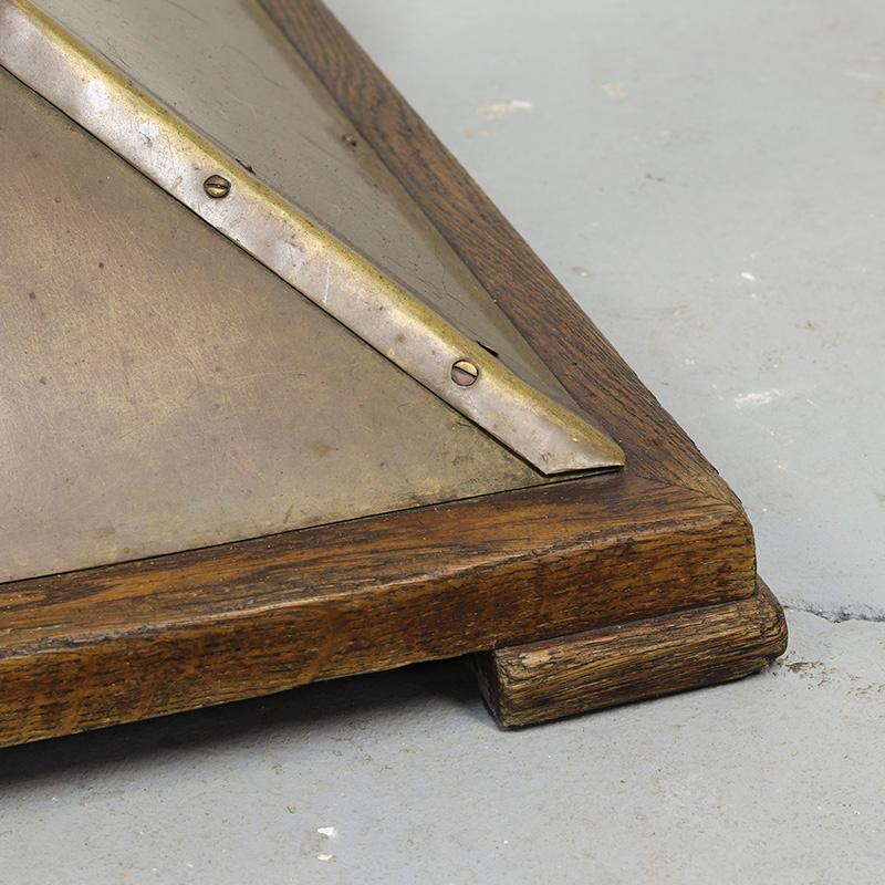 Mesa de Café Art Decó con Latón y Mármol en venta 1