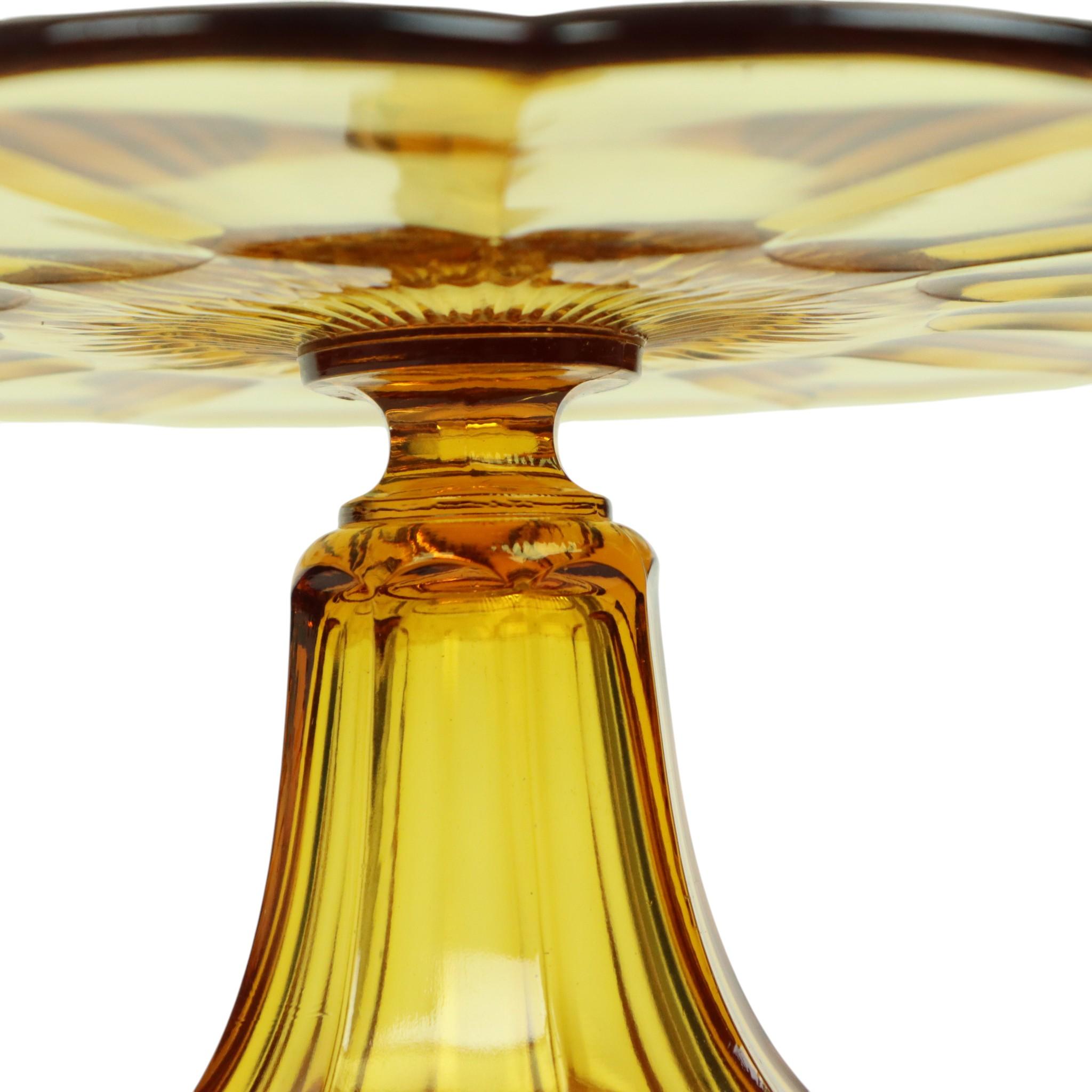 Art Deco Tortenständer Standard Bernstein Luxval 1935 VSL im Angebot 4