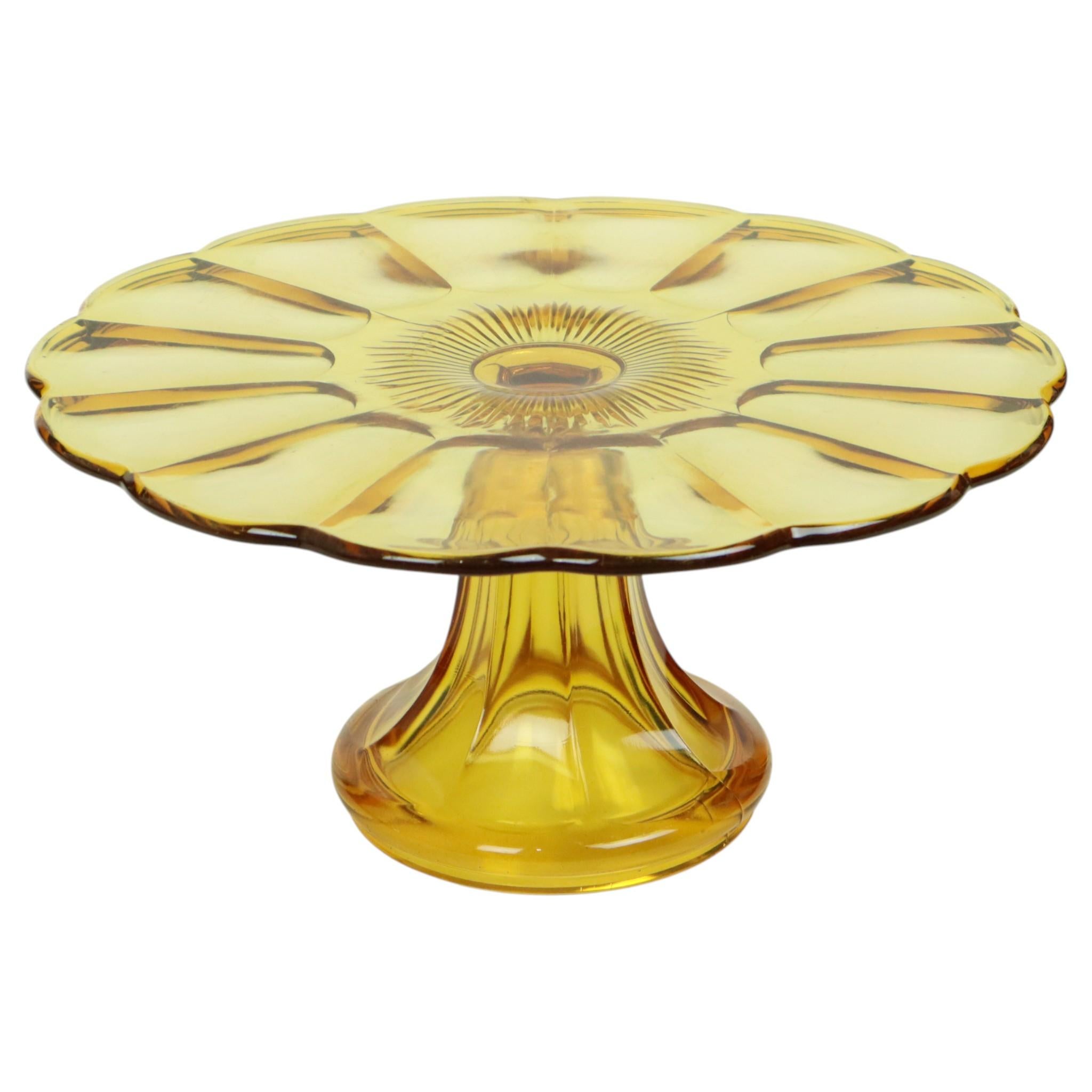 Art Deco Tortenständer Standard Bernstein Luxval 1935 VSL im Angebot 6