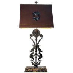 Art Deco Caldwell Bronze Lamp