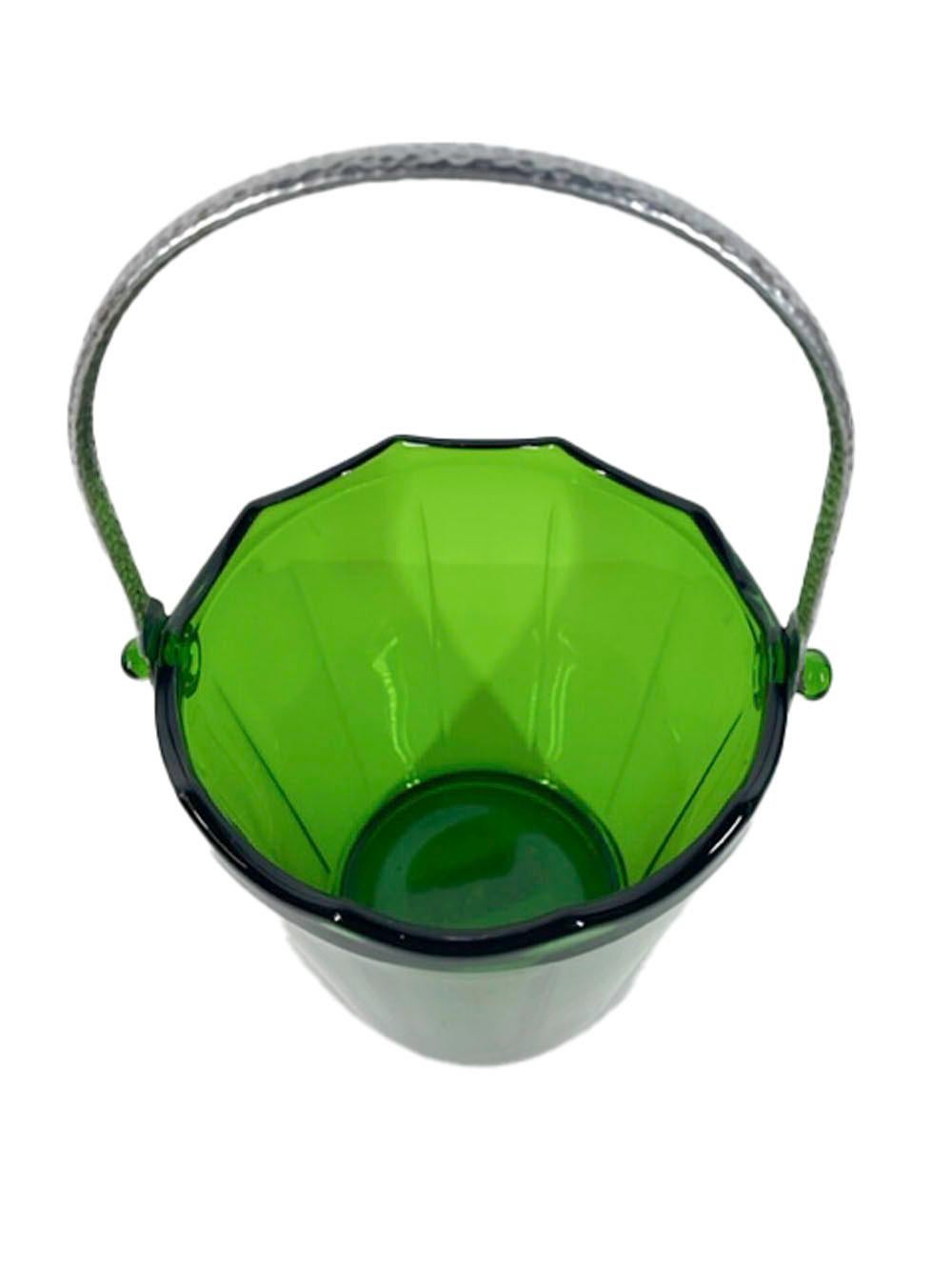 uranium glass ice bucket