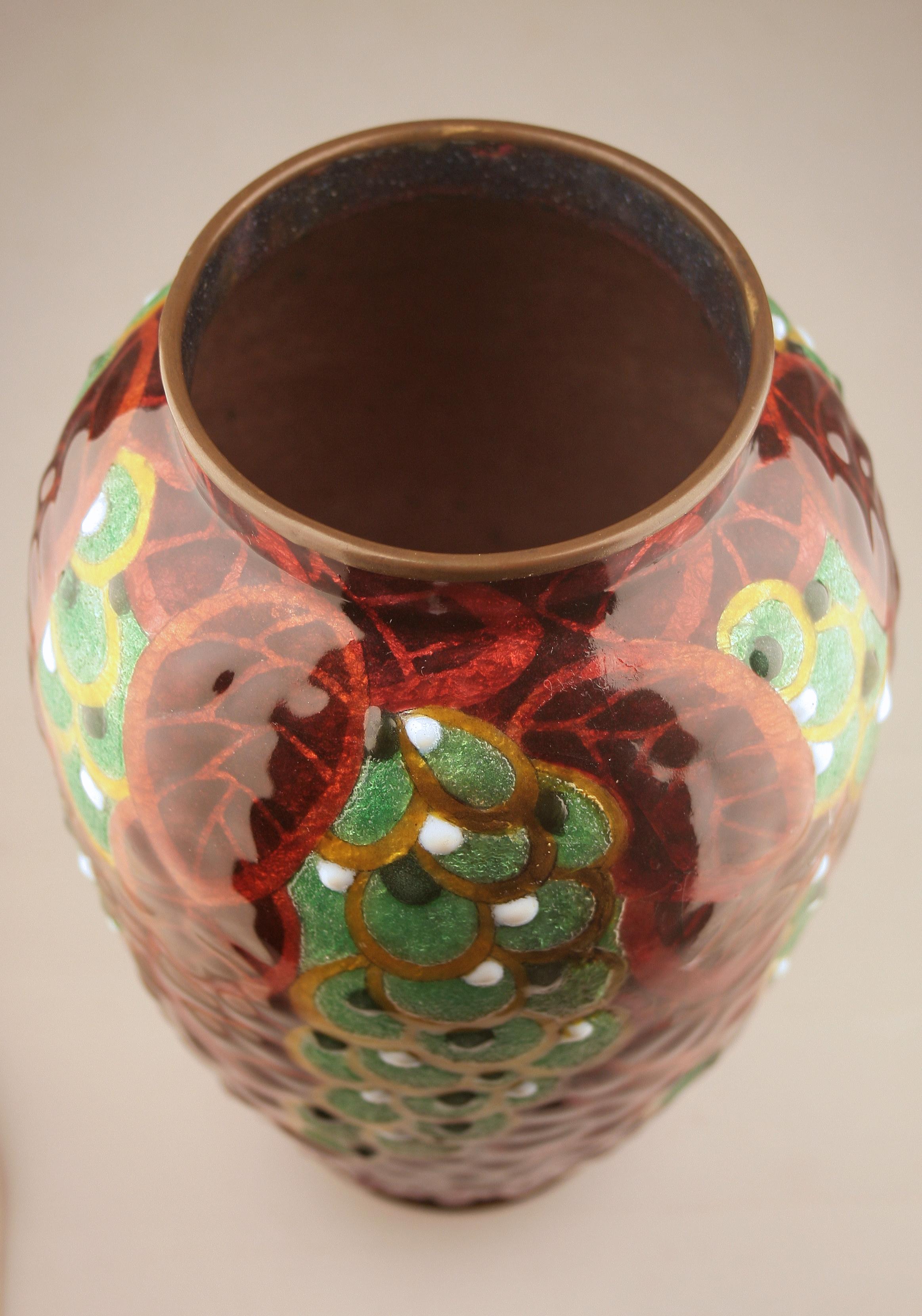 Vaso Art déco Camille Faure In condizioni buone in vendita a Buenos Aires, Argentina