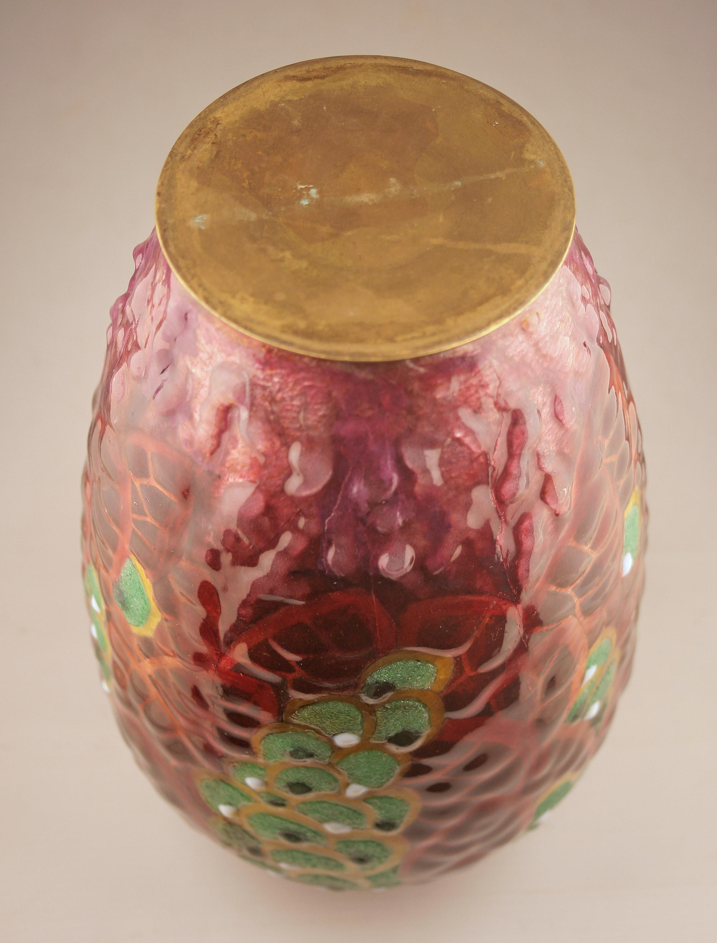 Metà XX secolo Vaso Art déco Camille Faure in vendita