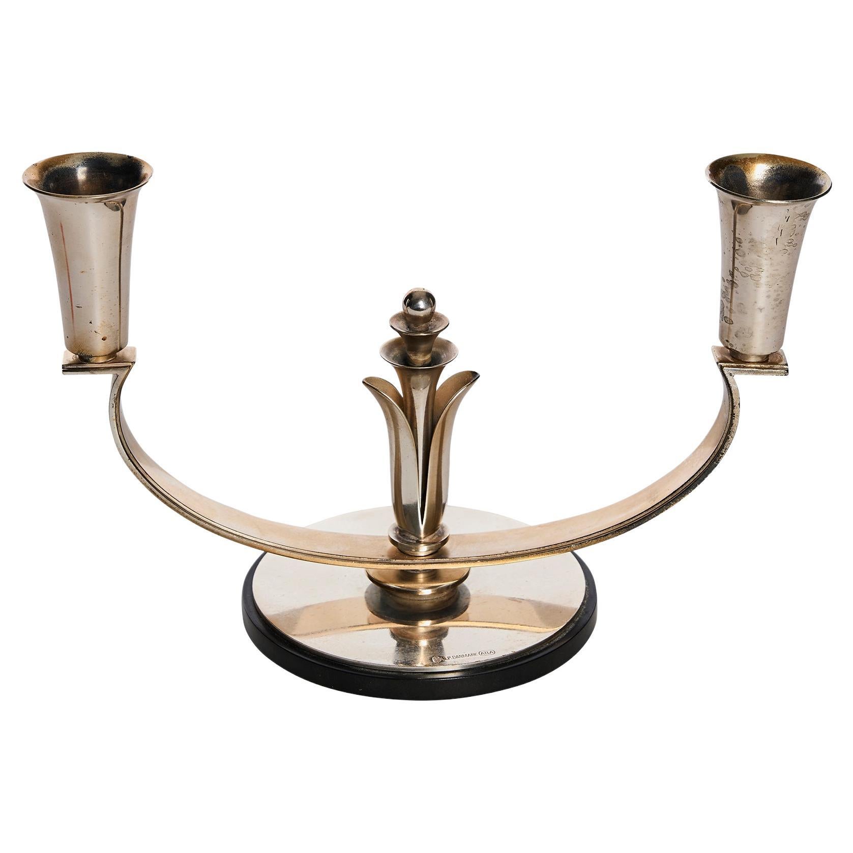 Art Deco Candelabra by Alta of Denmark, 1920s–1930s