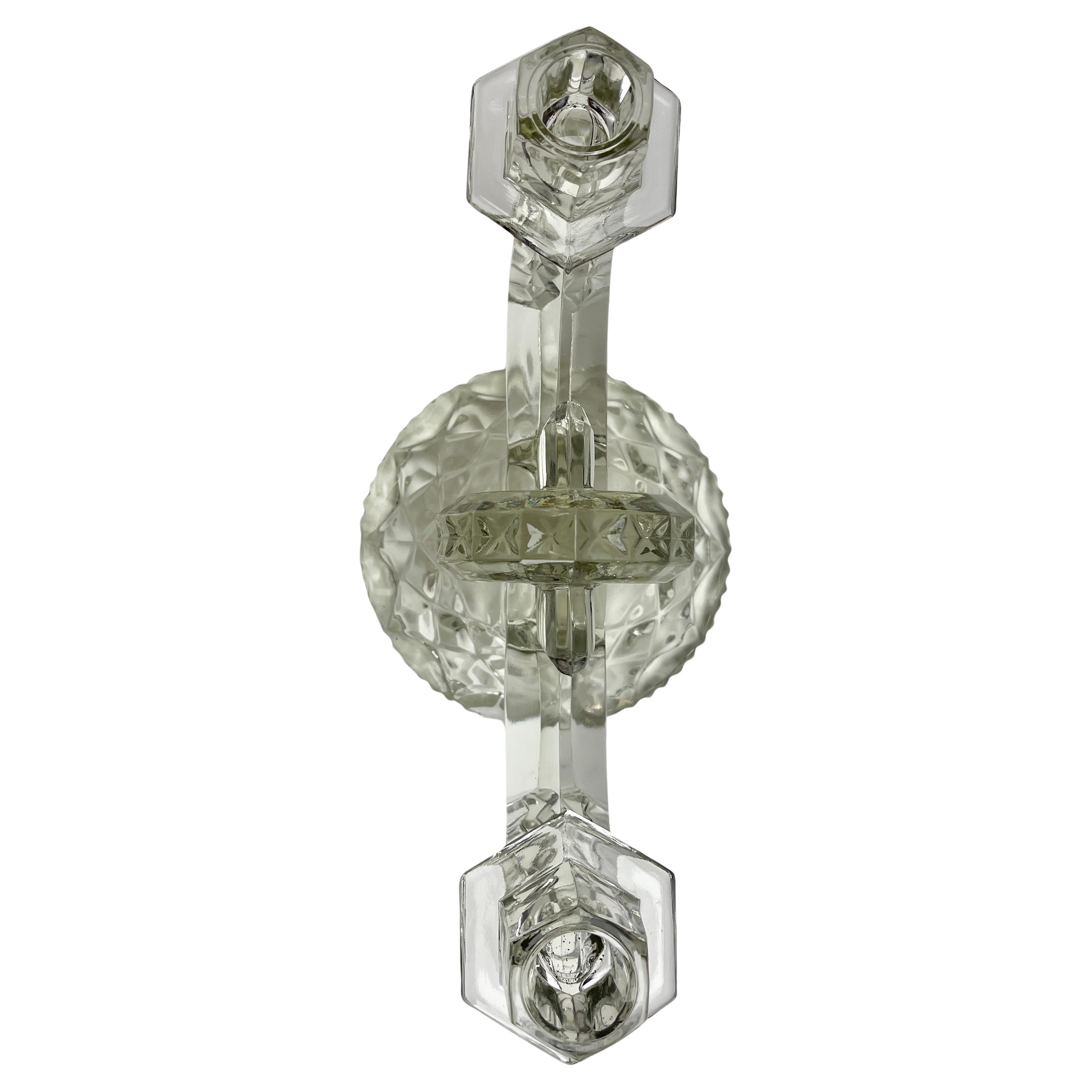 Art Deco Candelsticks by Feigl & Morawetz, 1930s Set of 2 For Sale 1
