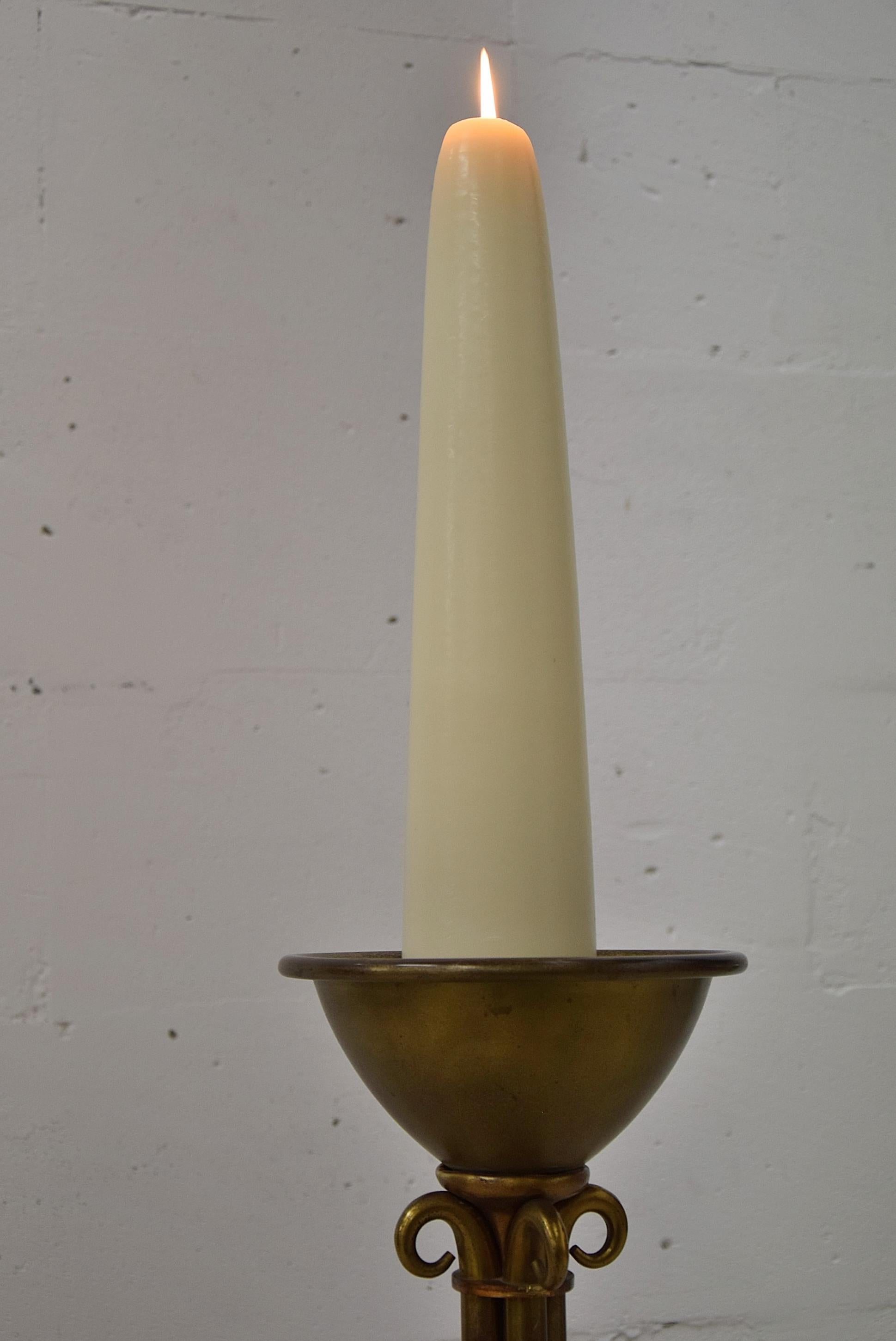 Kerzenhalter im Art-déco-Stil im Zustand „Gut“ im Angebot in Weesp, NL
