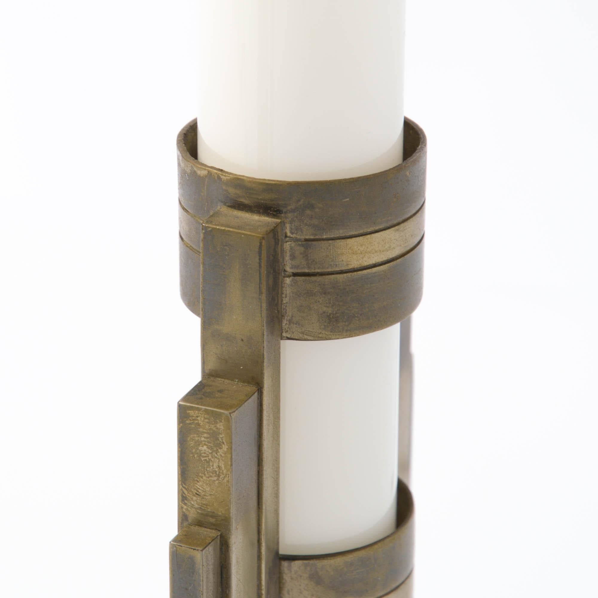 Art Deco Candlestick Table Lamp 8