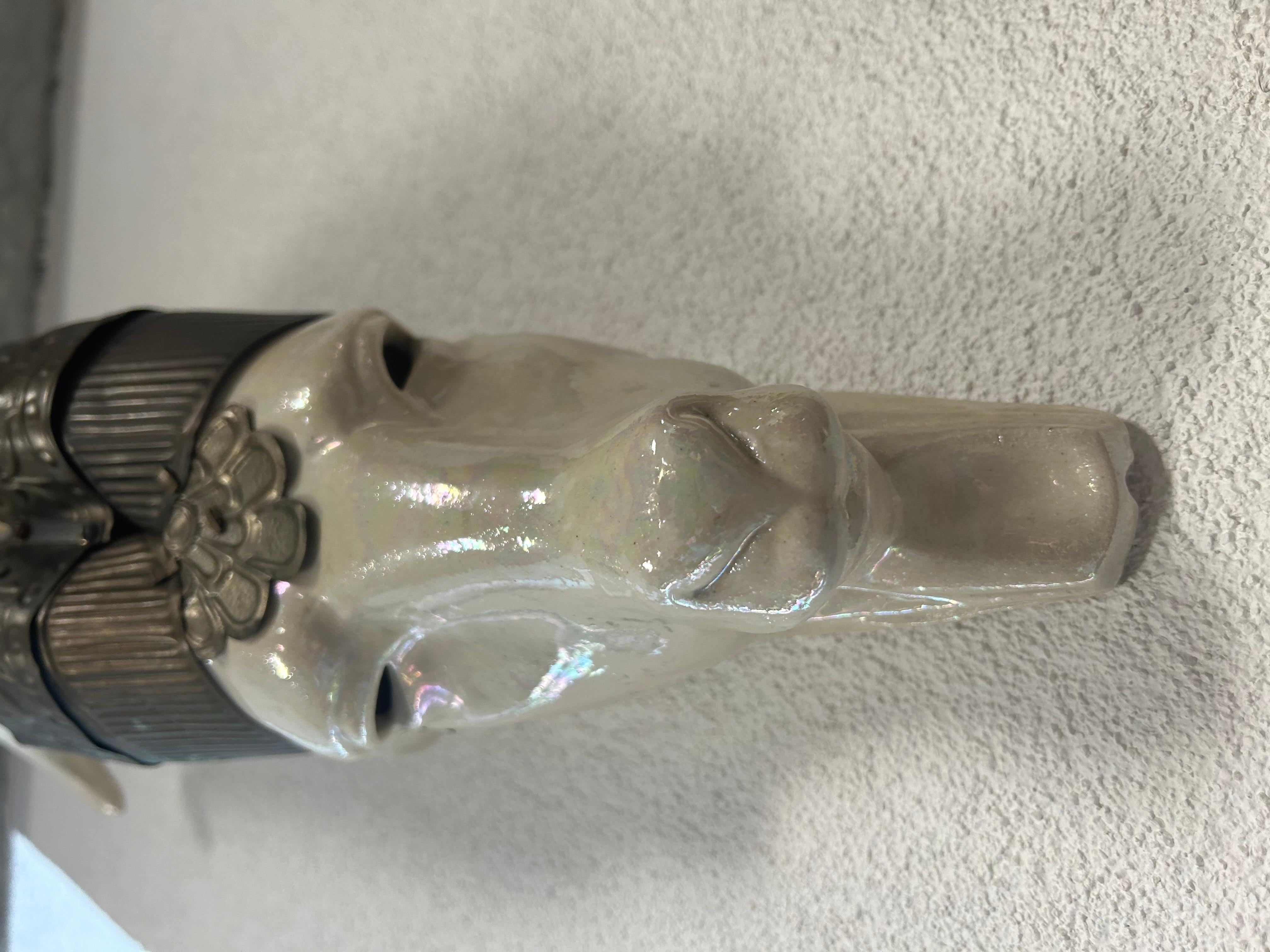 Polish Art deco capricorn wall lamp For Sale