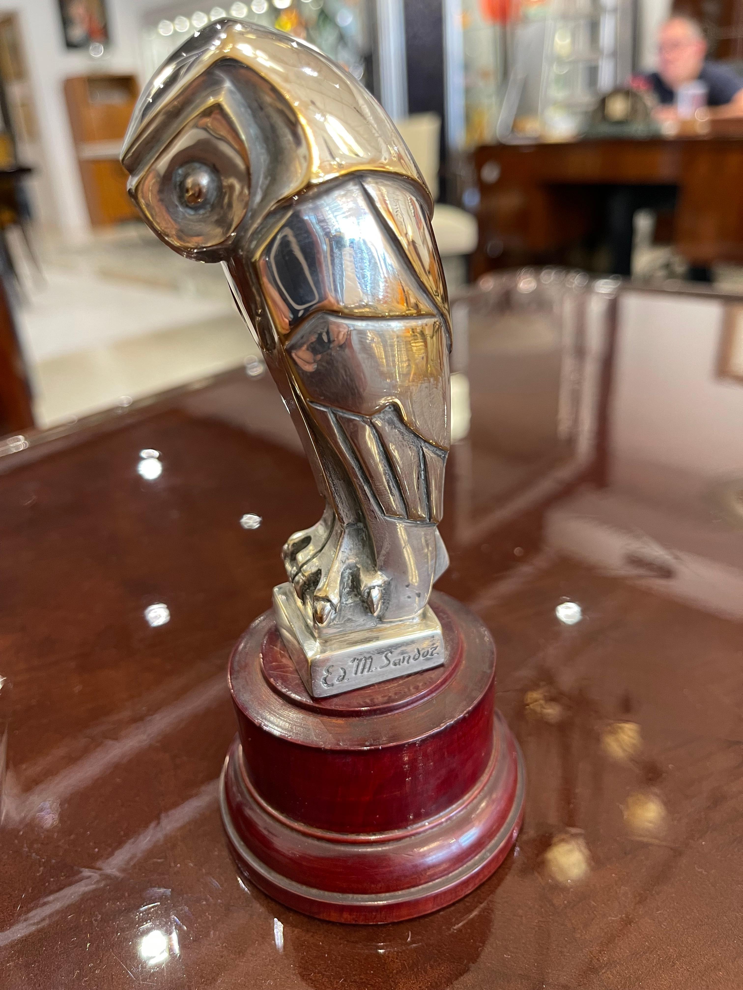 Art Deco Car Mascot In Good Condition In Miami, FL