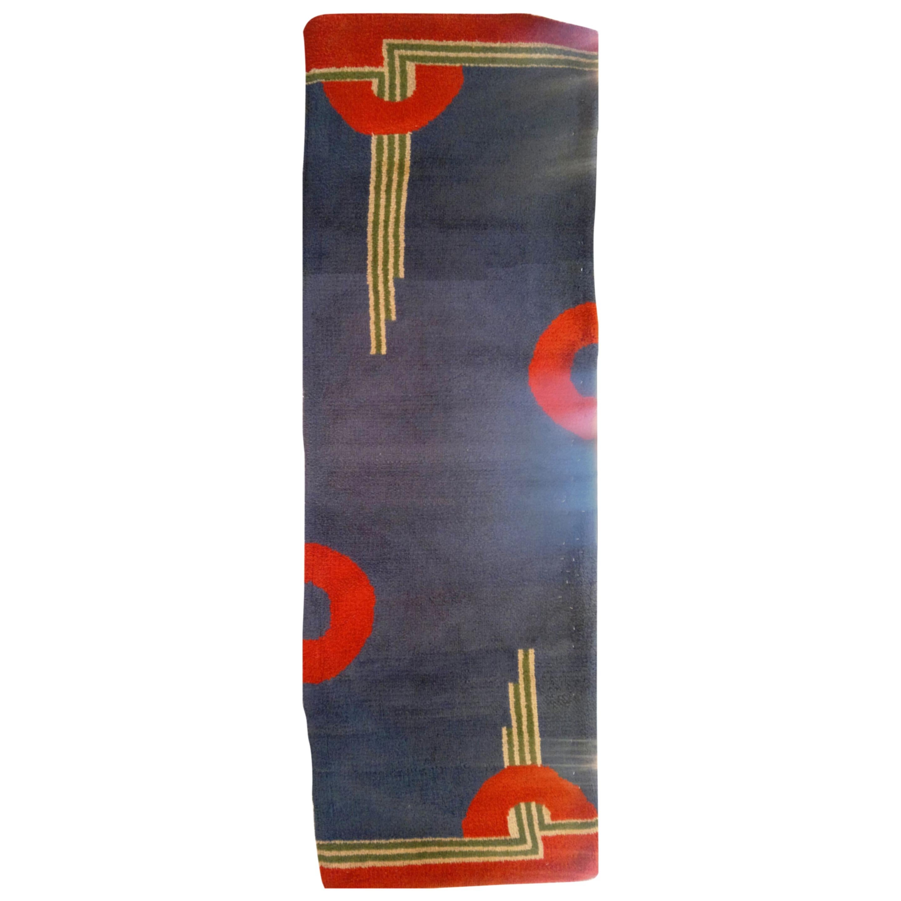 Art Deco Carpet For Sale