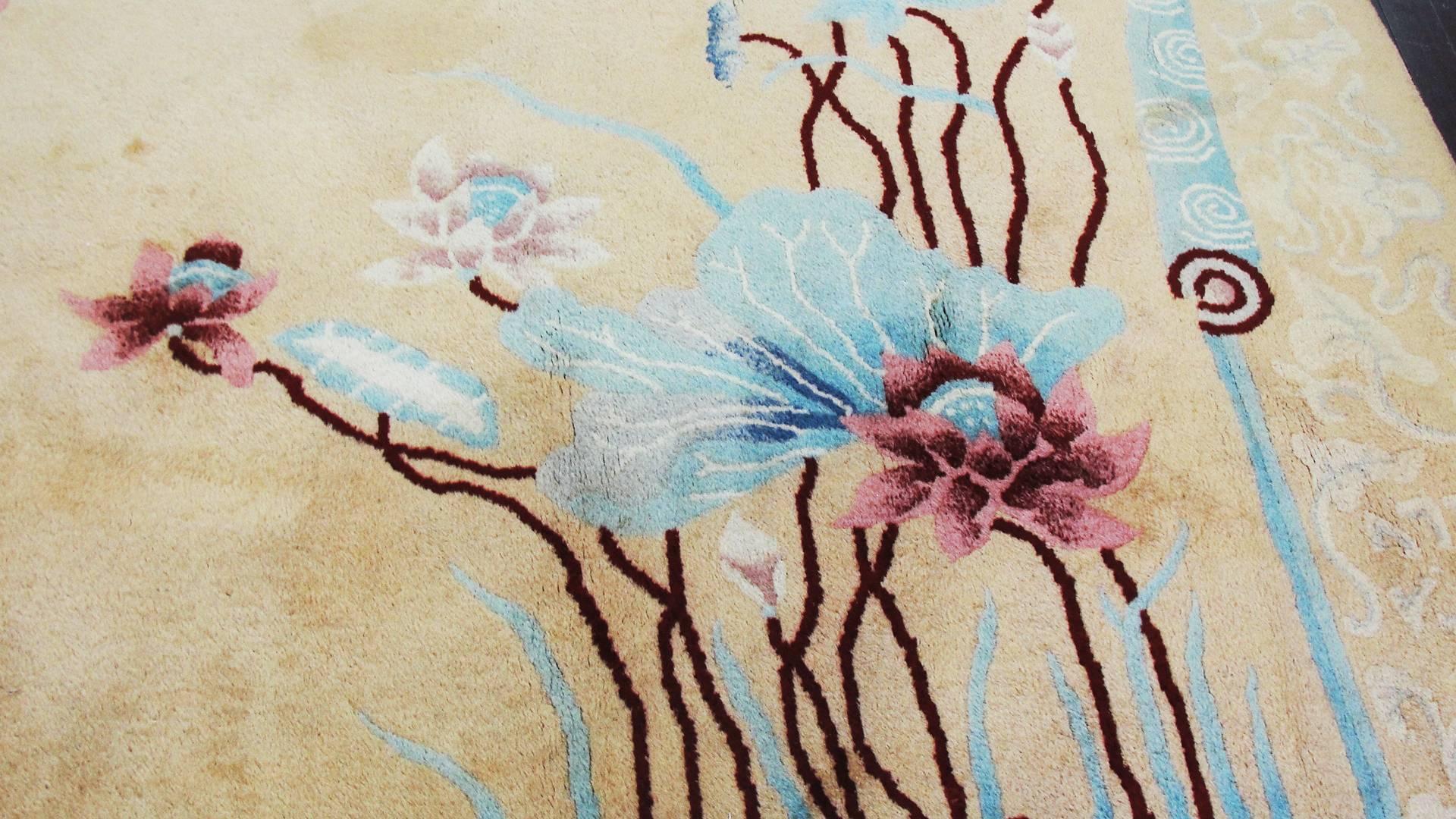 20th Century Art Deco Carpet Chinese