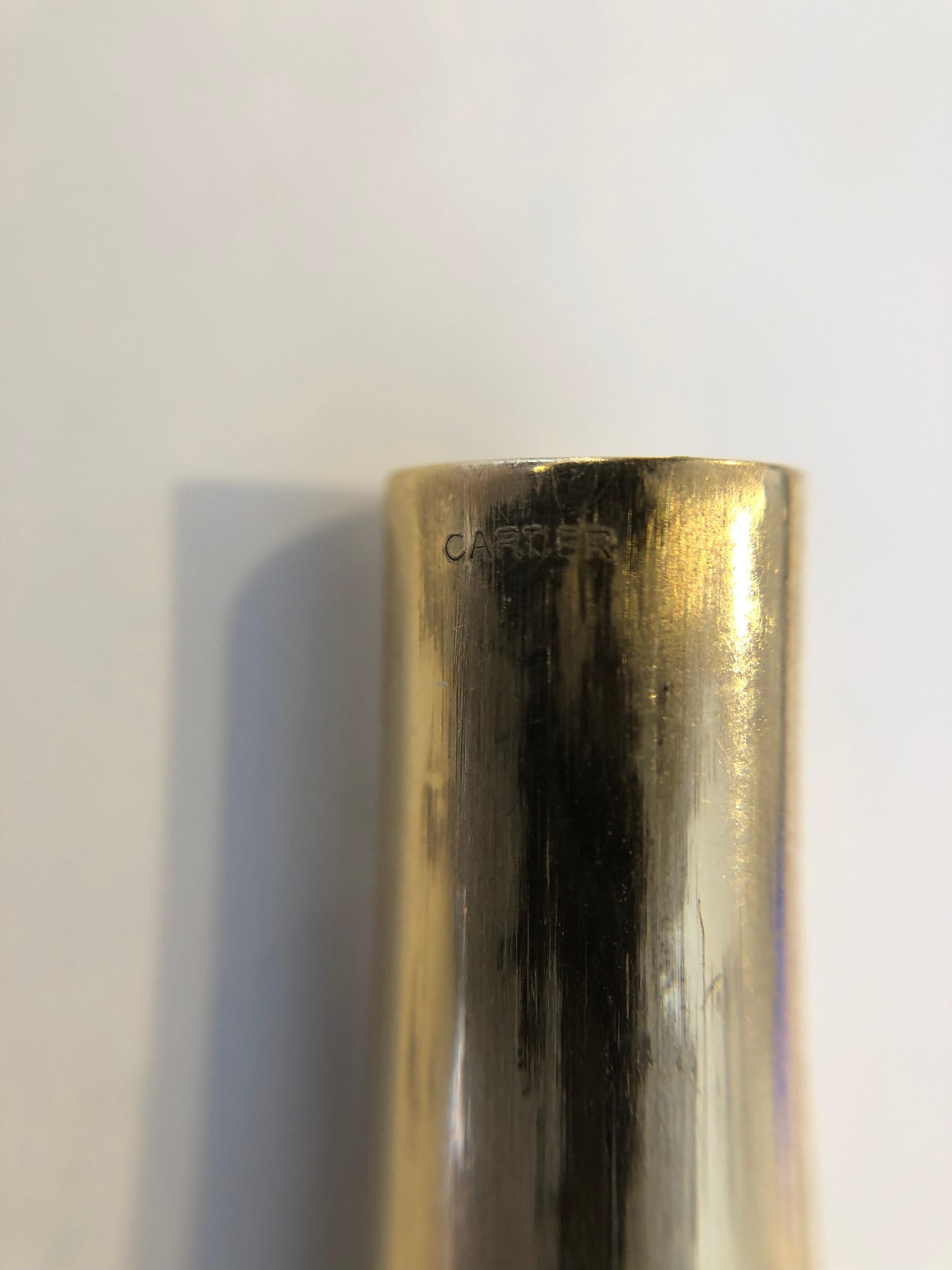 Art Deco Cartier Enamel Lipstick Holder in 18 Carat Yellow Gold
A 1920's Cartier gold and enamel lipstick holder. The piece is signed Cartier together with makers and assay marks.
Weight 16.2 grams
Length 5cm
Free shipping included
