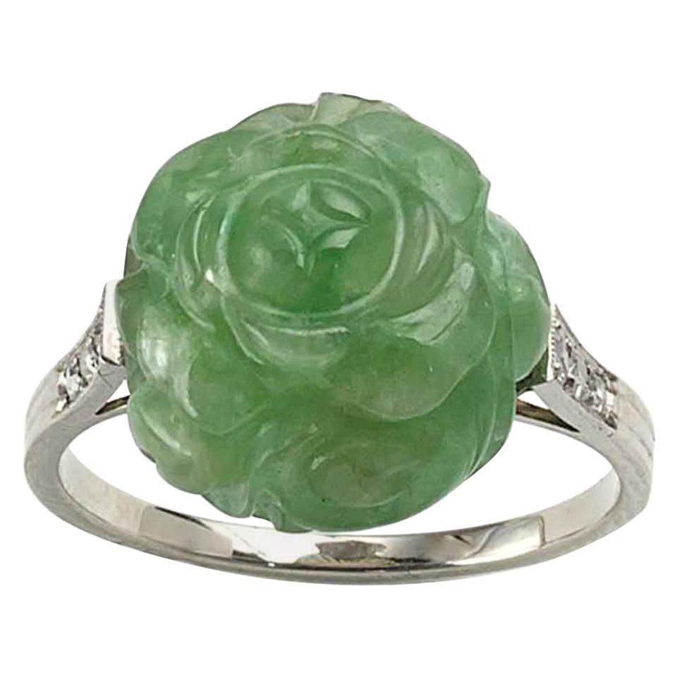 Antique Jade Rings 325 For Sale at 1stdibs