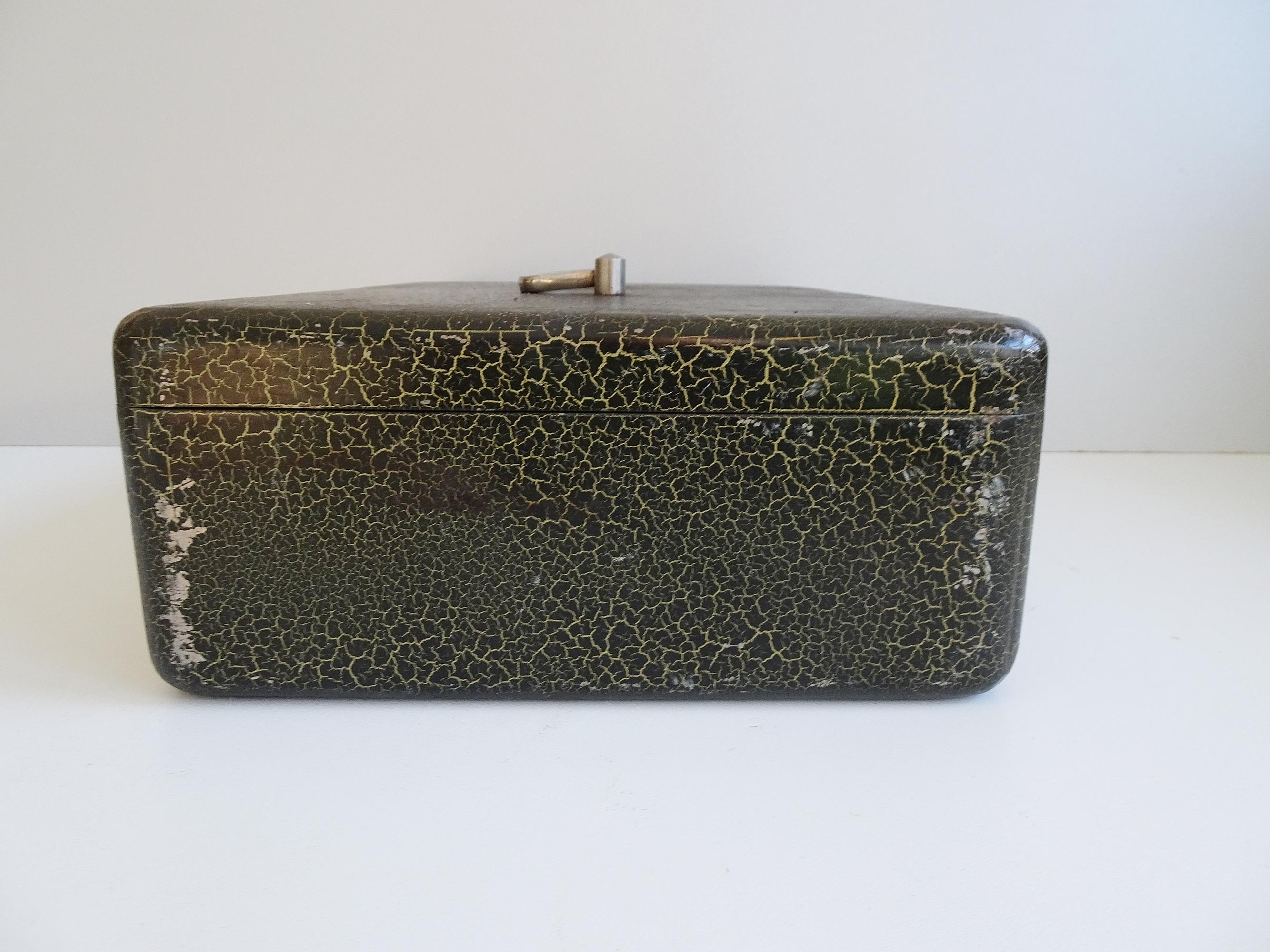 French Art Deco Cash Box, France 1930s For Sale