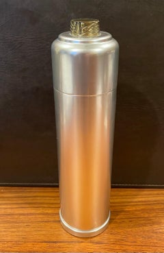 Art Deco Cast Aluminum Martini Shaker by Kensington