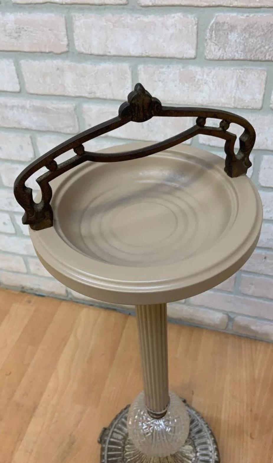 vintage ashtray stand