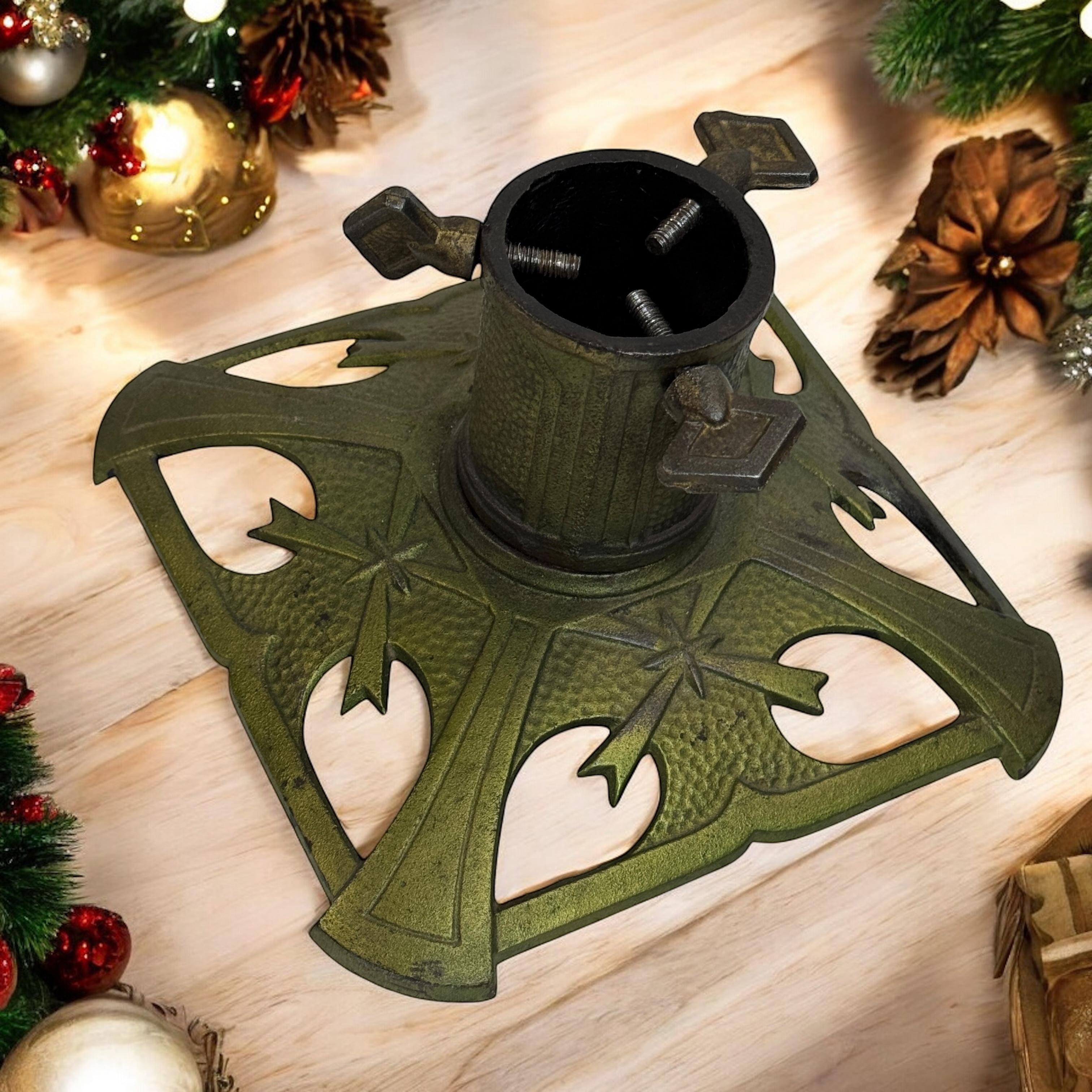 Soporte de hierro fundido Art Decó para árbol de Navidad, Vintage, Alemán, Años 1920 en venta 4