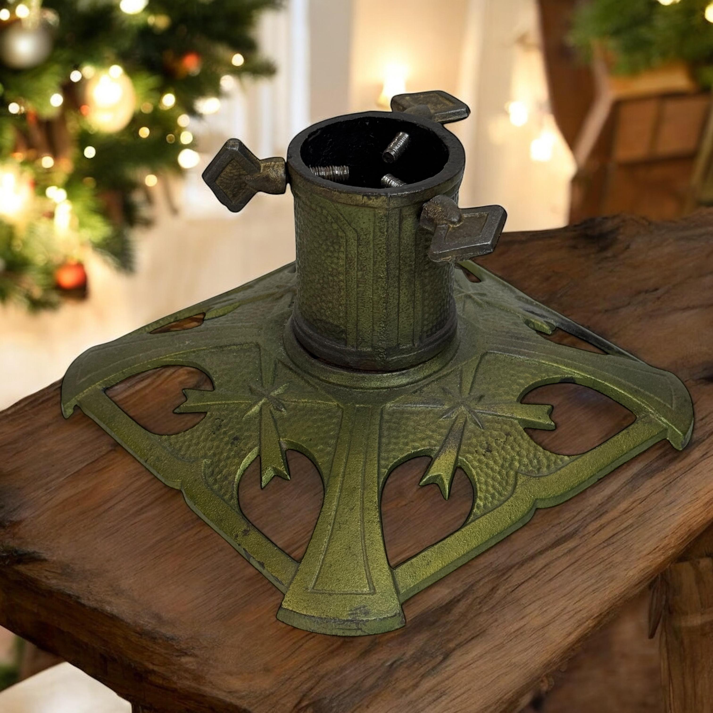 Soporte de hierro fundido Art Decó para árbol de Navidad, Vintage, Alemán, Años 1920 en venta 5