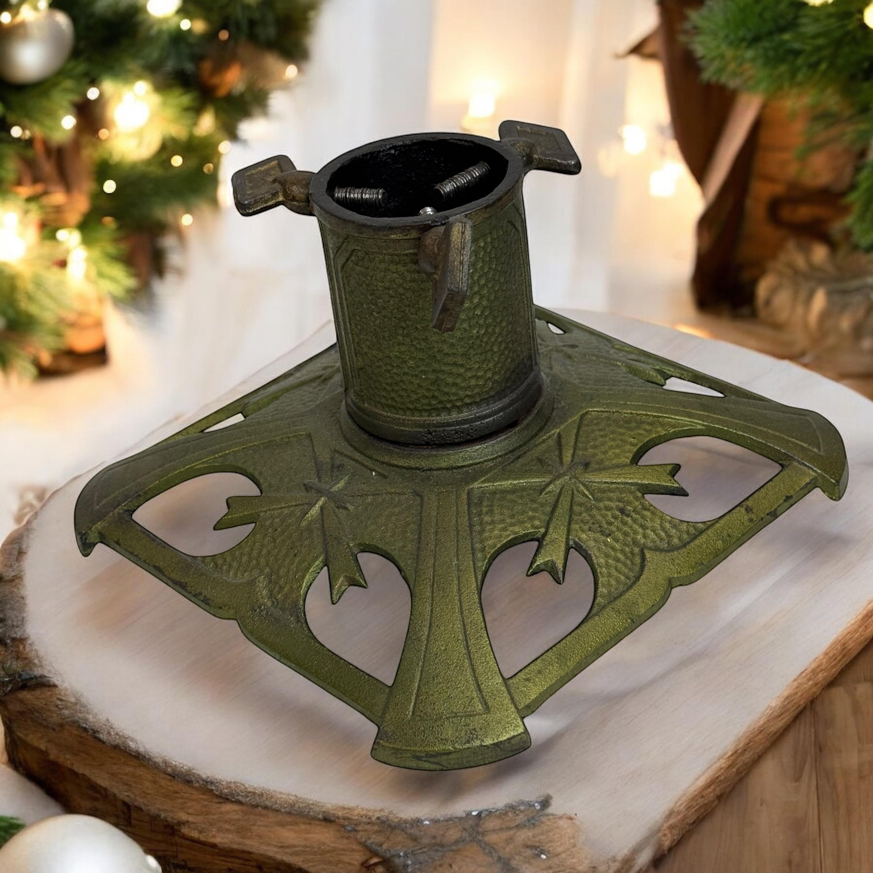Soporte de hierro fundido Art Decó para árbol de Navidad, Vintage, Alemán, Años 1920 en venta 6