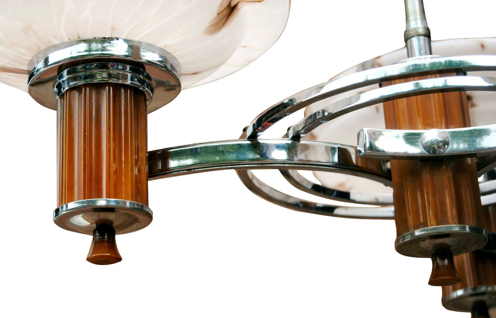 art deco ceiling light