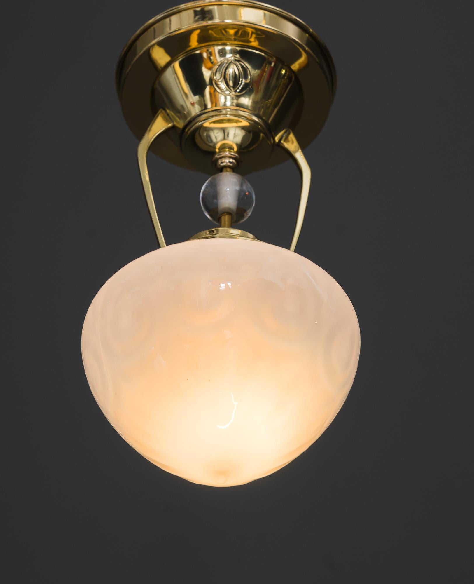Art Deco Ceiling Lamp, Around 1920s 10