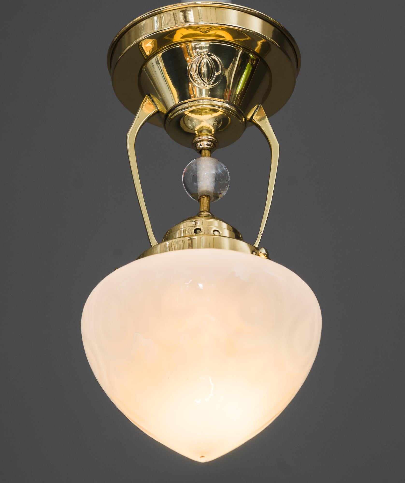 Art Deco Ceiling Lamp, Around 1920s 11