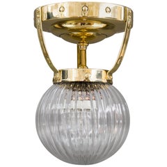 Art Deco Ceiling Lamp, circa 1920s