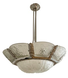 Art Deco ceiling lamp “Noverdy”