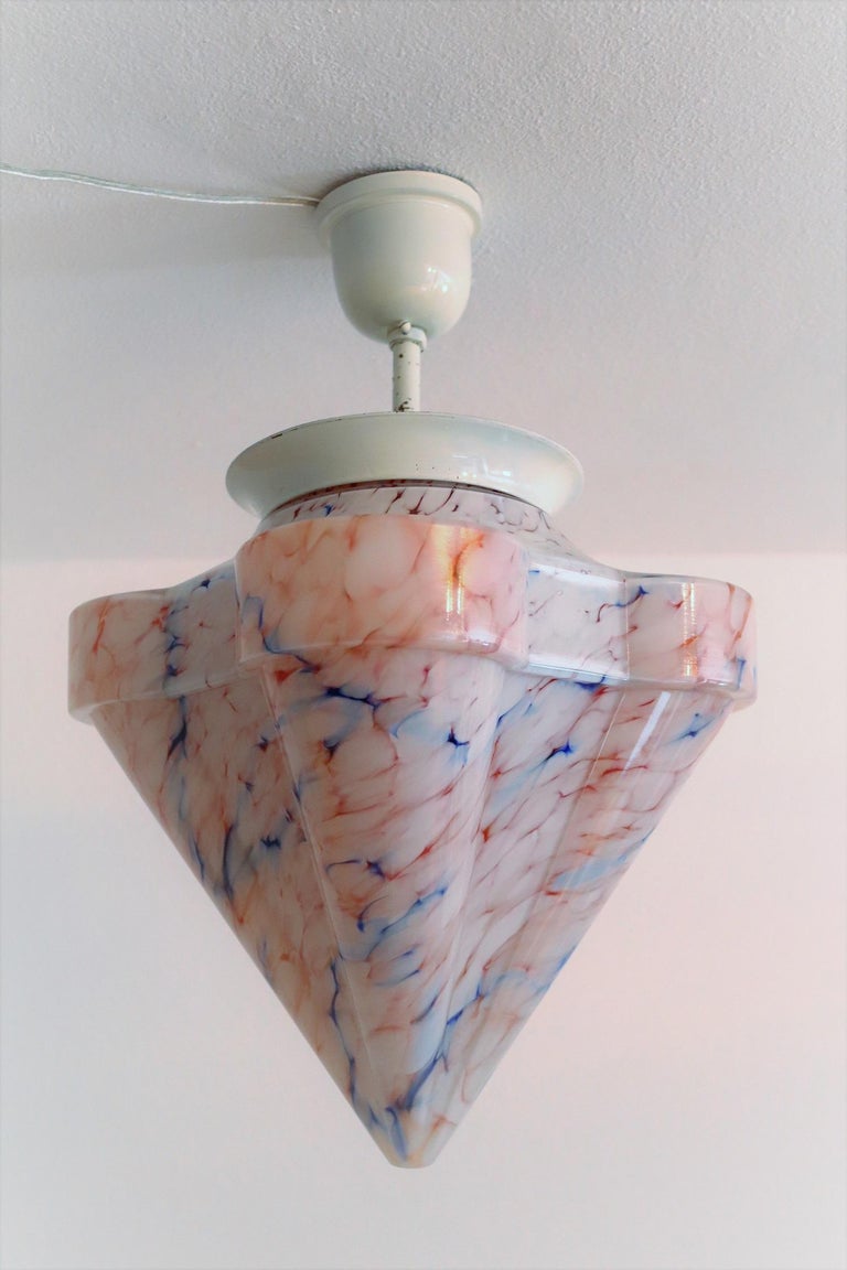 Art Deco Ceiling Lamp Or Flush Mount Lighting 1920s