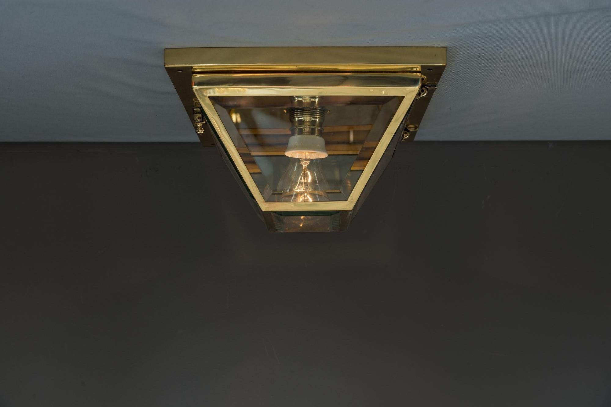 Art Deco Ceiling Lamp or Wall Lamp, circa 1920s 3