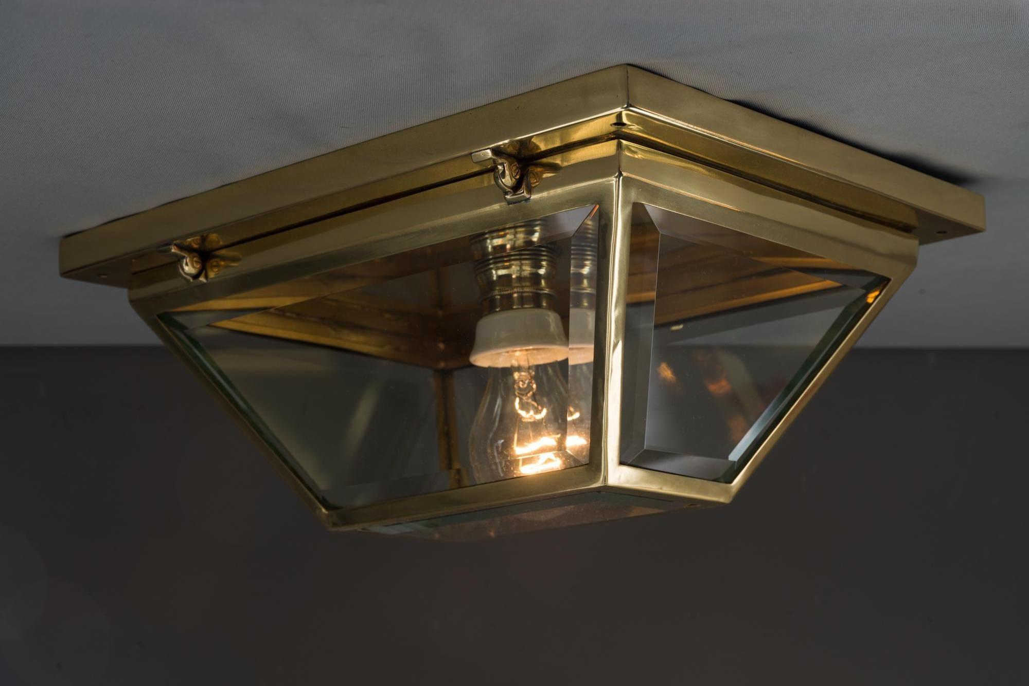 Art Deco Ceiling Lamp or Wall Lamp, circa 1920s 9