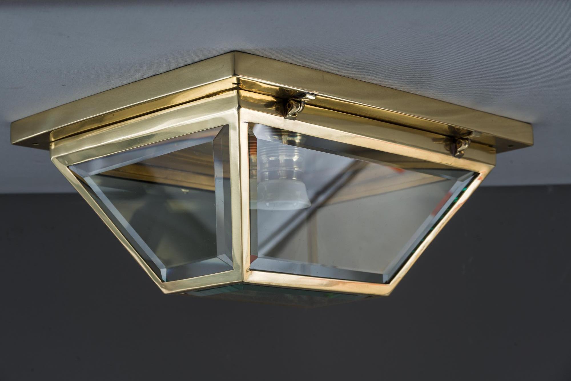 Art Deco Ceiling Lamp or Wall Lamp, circa 1920s In Good Condition In Wien, AT