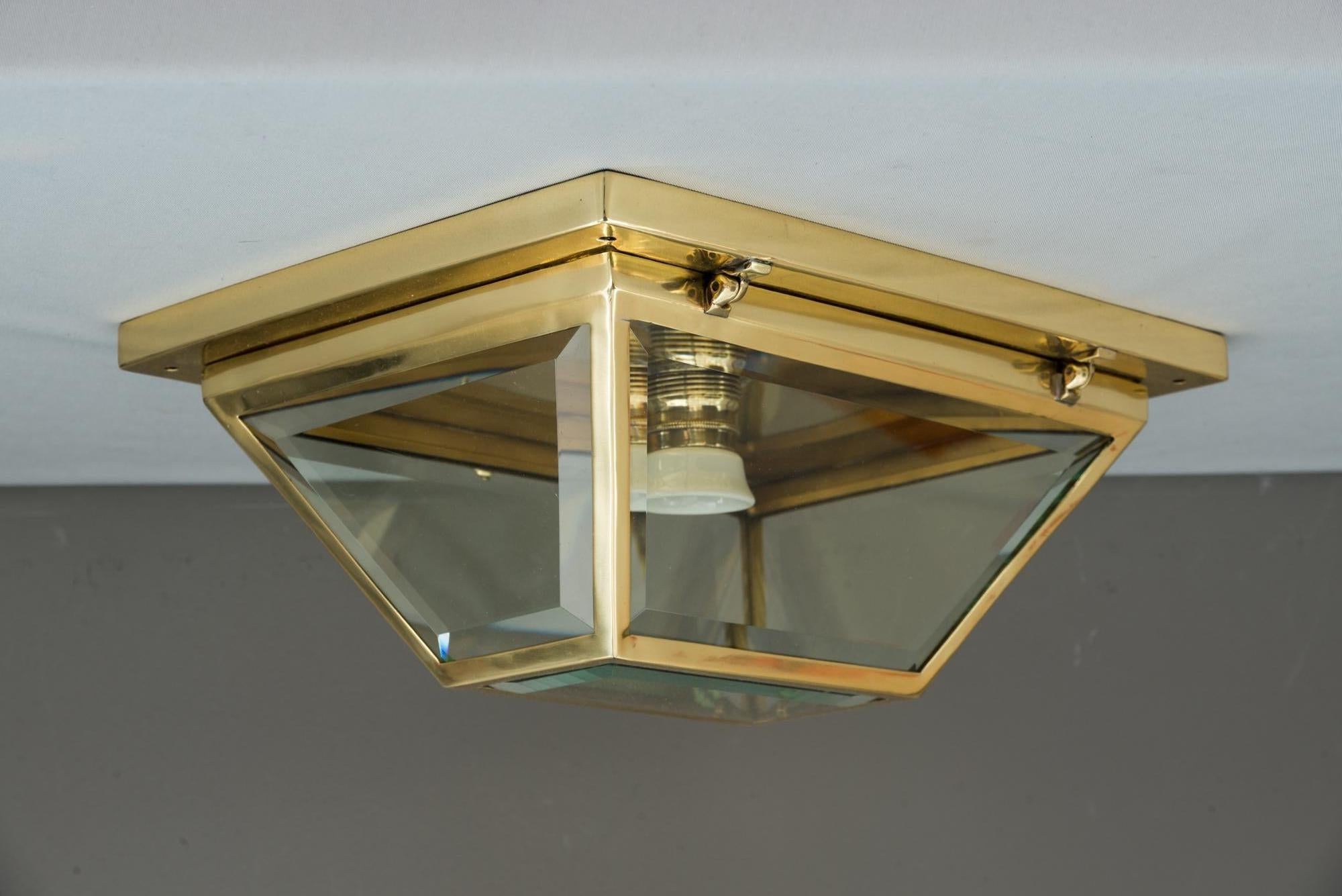 Early 20th Century Art Deco Ceiling Lamp or Wall Lamp, circa 1920s
