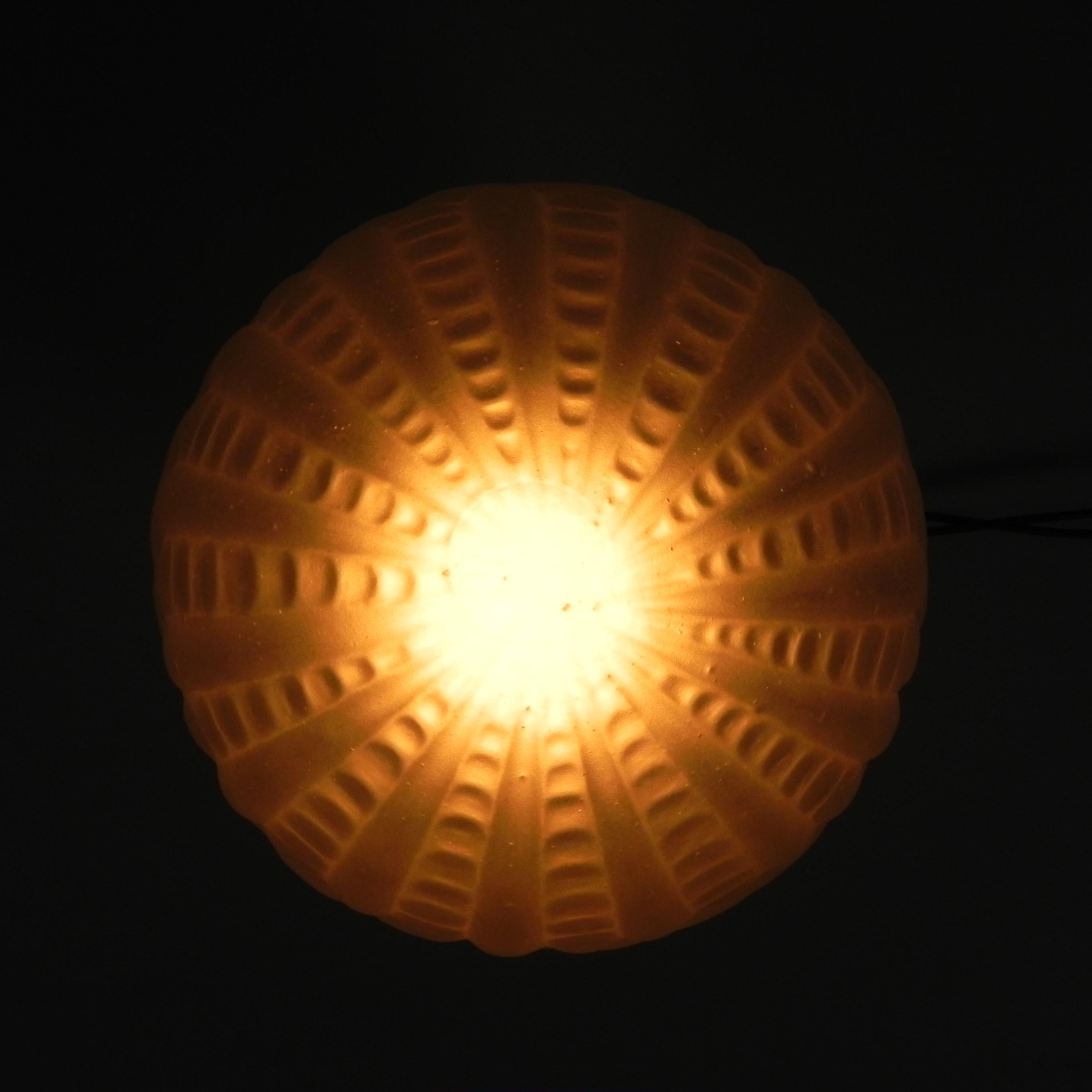 Art Deco ceiling lamp signed, Sonover, 1920s For Sale 6