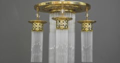 Art Deco-Deckenlampe:: Wien:: um 1920