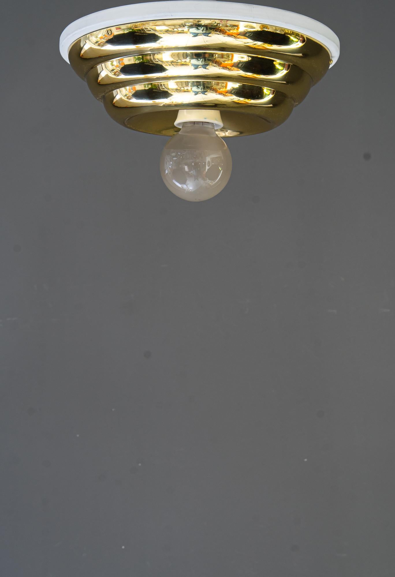 Art Deco Art deco ceiling lamp vienna around 1920s For Sale