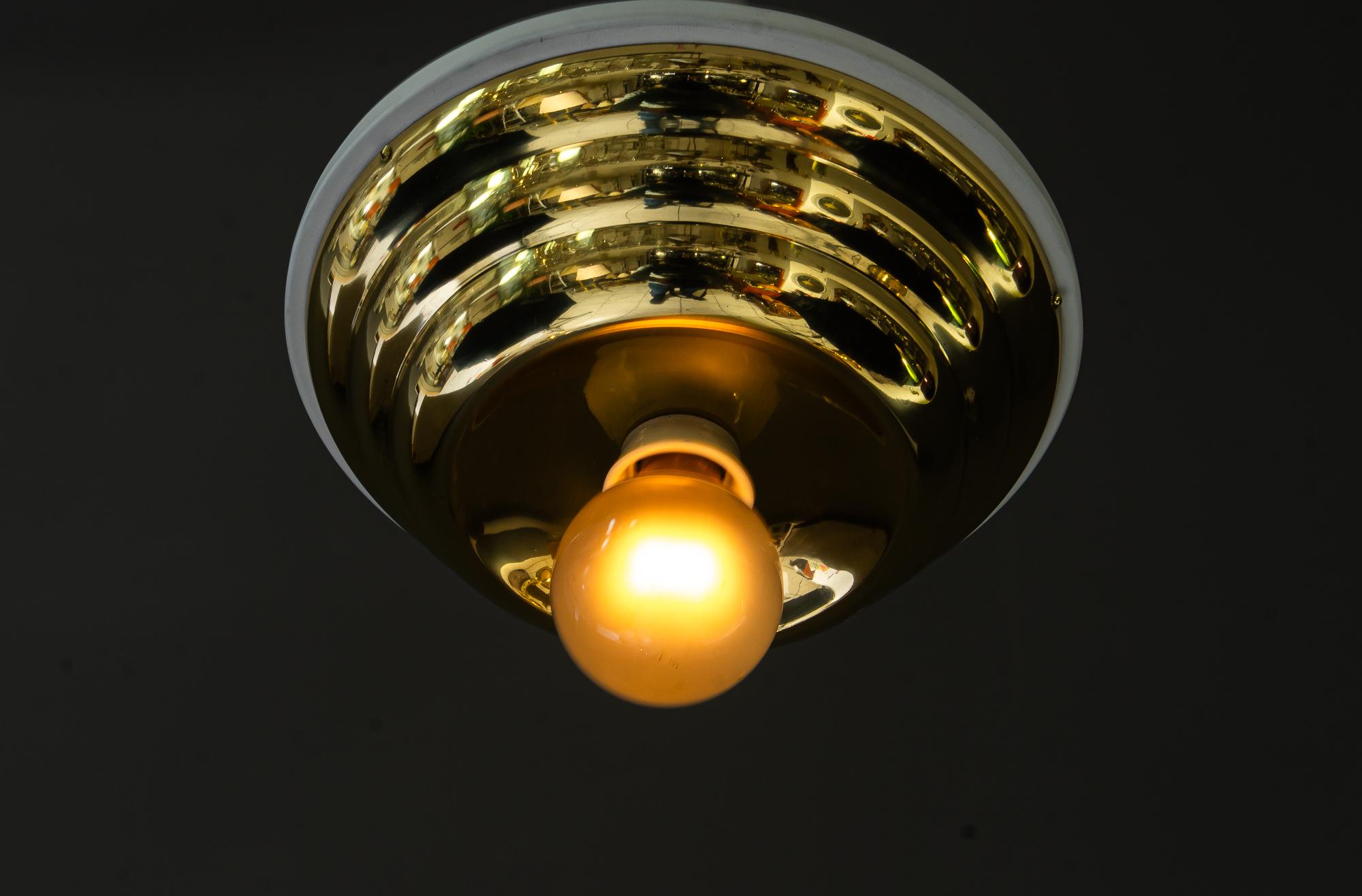 Art deco ceiling lamp vienna around 1920s For Sale 1