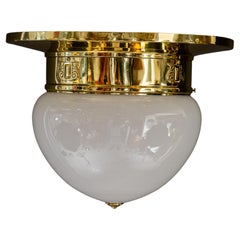 Art Deco Ceiling Lamp Vienna Around 1920s