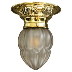Antique Art Deco ceiling lamp vienna around 1920s