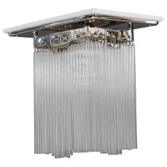 Antique Art Deco Ceiling Lamp, Vienna, circa 1920s