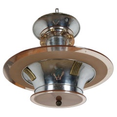 Art Deco Ceiling Light by Petitot
