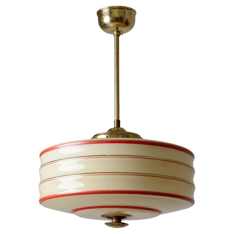 Art Deco Ceiling Light, circa 1930 at 1stDibs