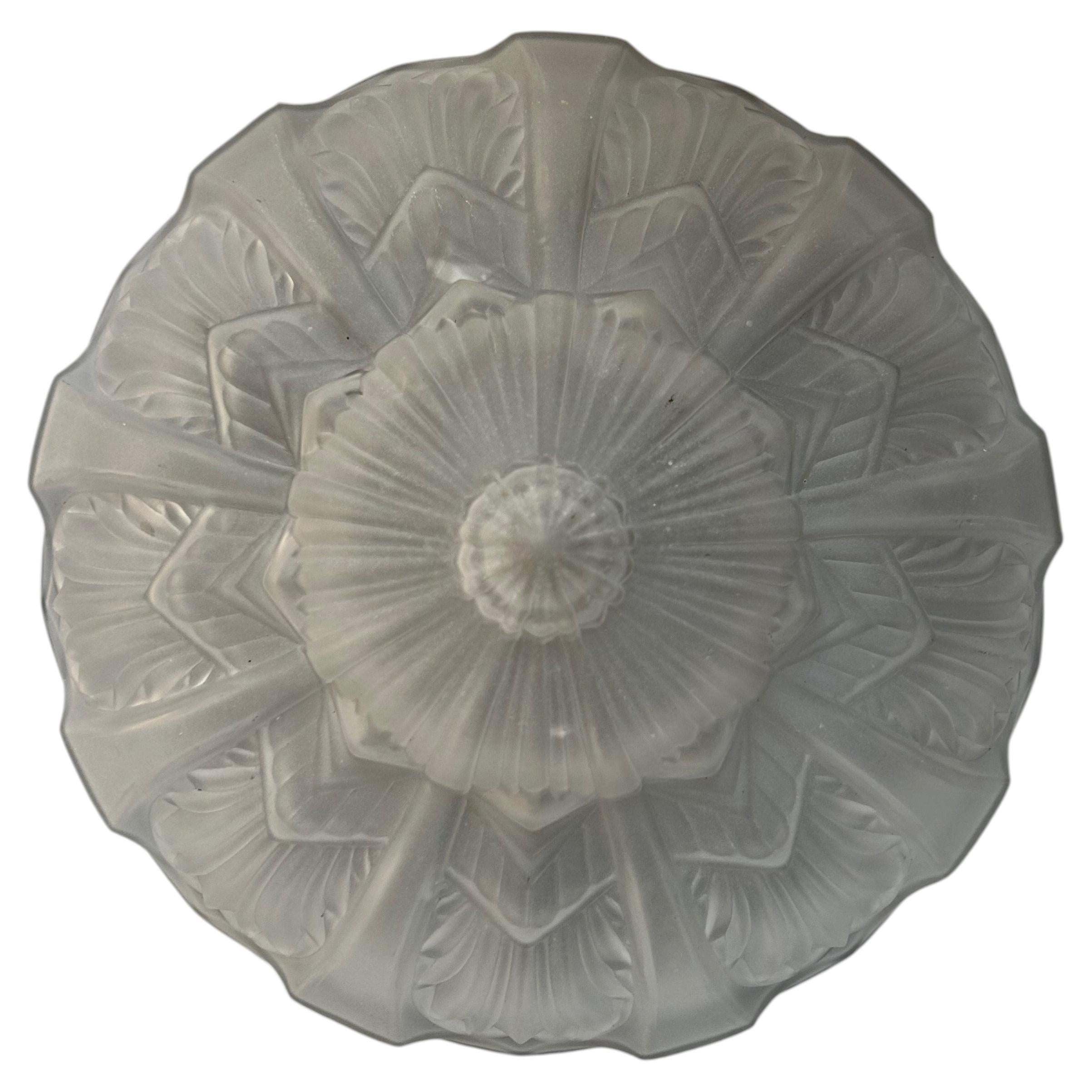 Art Deco Ceiling Light, Circa 1930